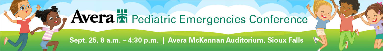 Avera Pediatric Emergencies Conference Banner